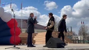 В Новомосковске прошёл праздничный концерт к 1 мая