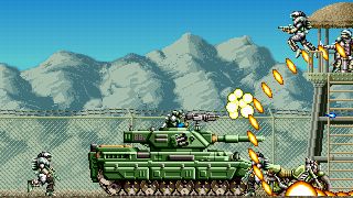 GunForce: Battle Fire Engulfed Terror Island (Arcade, 1991) за двух игроков - Полное прохождение