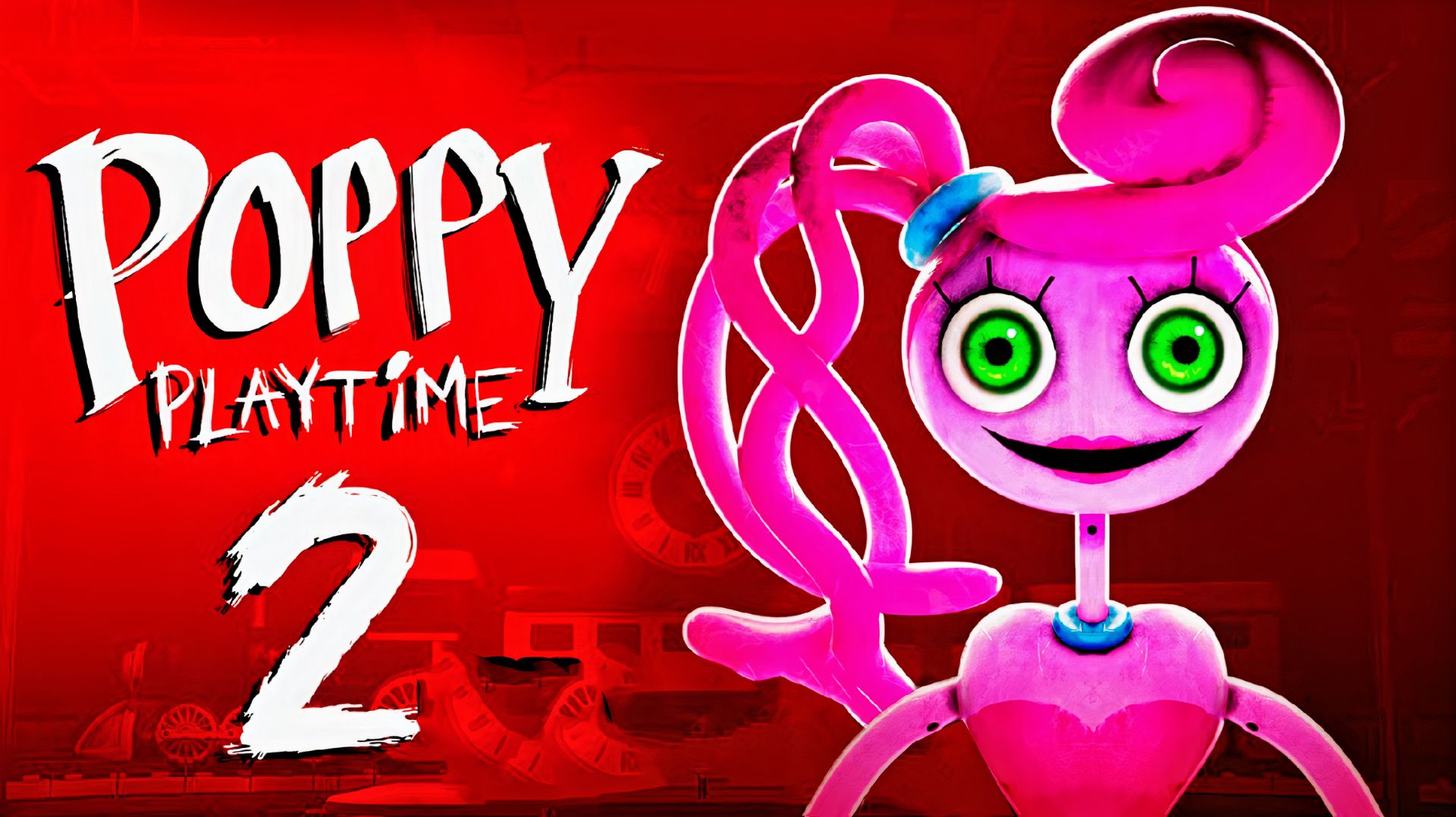 играю в поппи плейтайм 2 .  1 ЧАСТЬ