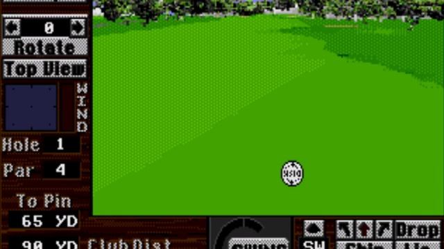 Links - The Challenge of Golf -SEGA CD- (USA) Демонстрация