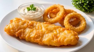 Вкуснейшая Рыба в Хрустящем Кляре без яиц. Филе минтая, трески, хека в воздушном кляре Очень вкусно