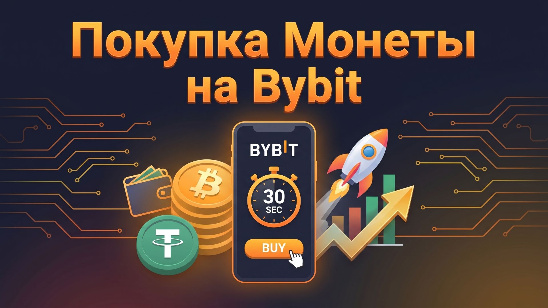Покупка Монеты на Bybit за 30 Секунд: Рыночный Ордер для Начинающих