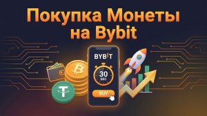 Покупка Монеты на Bybit за 30 Секунд: Рыночный Ордер для Начинающих