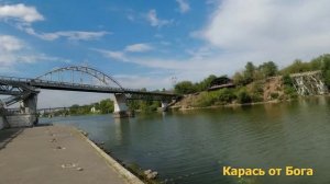 Рыбаловный сезон открыт. Пришёл на реку за подарками. Получился хороший улов