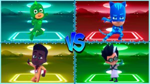⚡️ Герои в масках Coffin Dance ⚡️ в Tiles Hop lvl 37 - Мультик PJ Masks