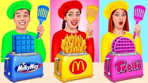 Загадочный Кулинарный Челлендж # Смешные Челленджи с Едой от Jelly DO Challenge