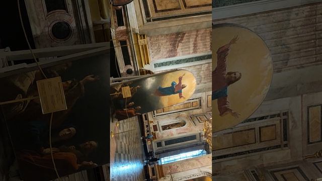 Внутренние великолепие Исаакиевского собора.