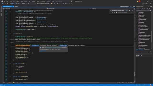 #022 Vulkan API Переключение семейств очередей, часть 3