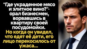 ИСТОРИИ ИЗ ЖИЗНИ/Бизнесмен ворвался в квартиру своей посудомойки и увидел то, что его шокировало