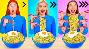 Быстрая Средняя или Медленная Скорость Еды Челлендж # Съедобная Битва от Jelly DO Challenge