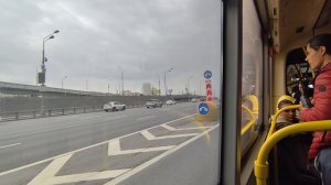 поездка на автобусе ЛиАЗ 6213 борт 162443 по маршруту КМ2