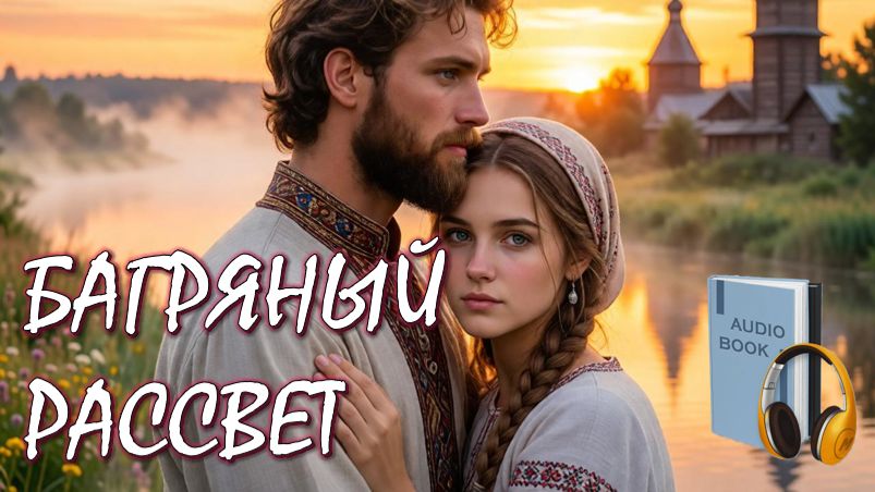 📚 БАГРЯНЫЙ РАССВЕТ Романтическое фэнтези Часть 2 -я