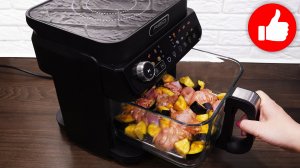 Потрясающий Рецепт ужина. Вкусная курица с баклажанами в аэрогриле! Проще не бывает!