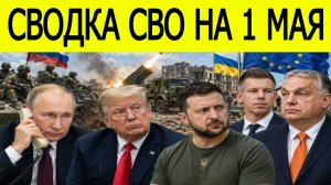 Новости СВО 1 мая. Прорыв в Сумской области, бои за Мирополье и напряжённые переговоры о перемирии