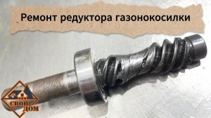 Колхозный ремонт редуктора любой самоходной газонокосилки.