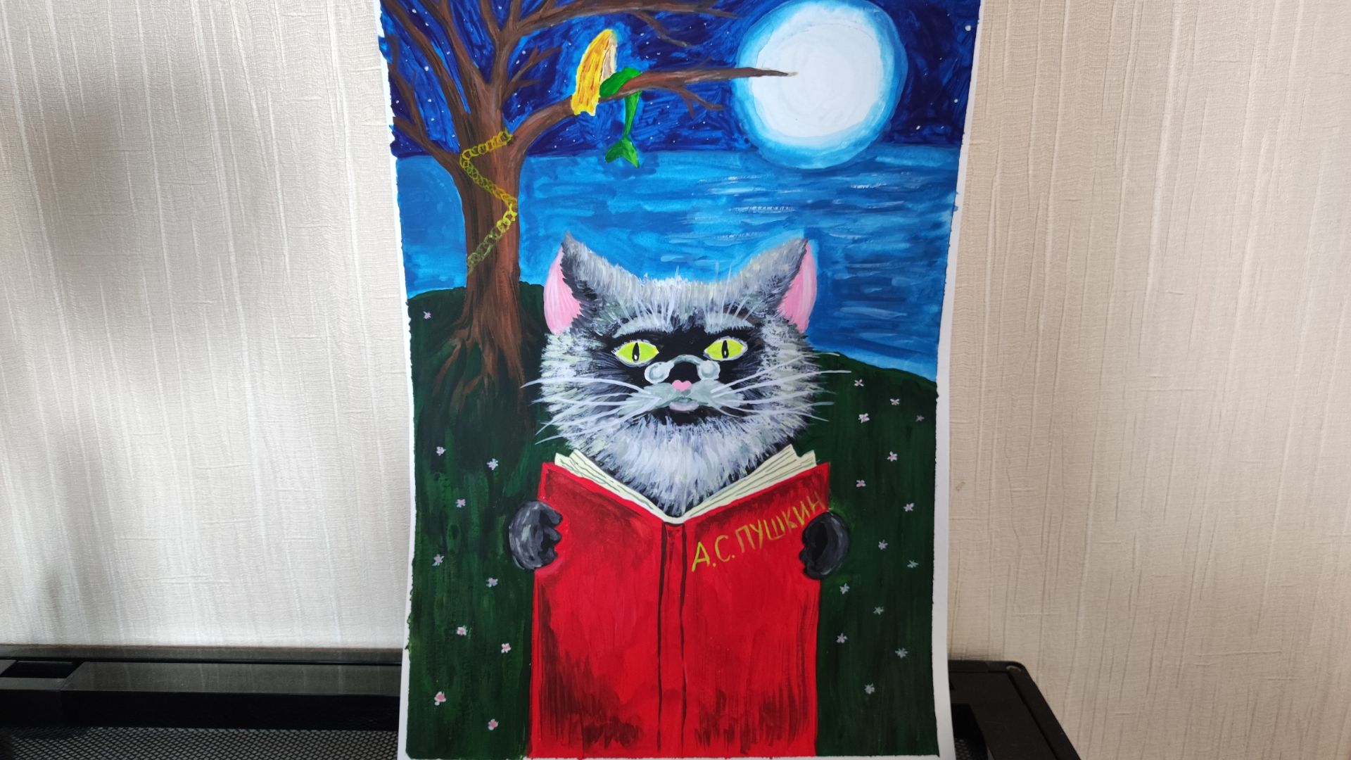 Рисуем Кота учёного
