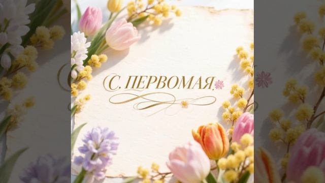 С Днём труда и весны!