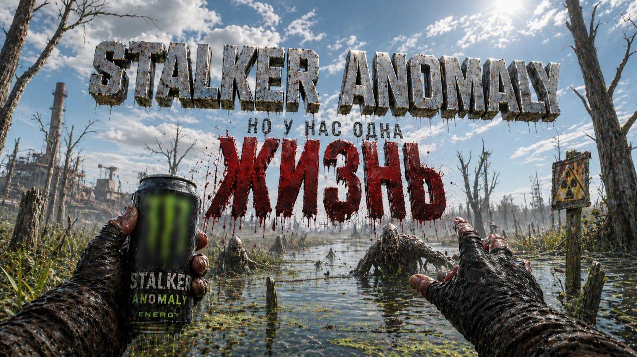 Наконец-то БАР? STALKER ANOMALY с ОДНОЙ ЖИЗНЬЮ! #3 серия