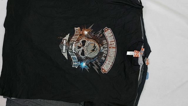 Футболки Harley Davidson сток оптом 16 пак
