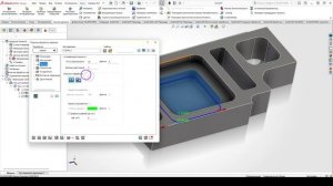Отрывок из курса SolidCAM. Переход Карман