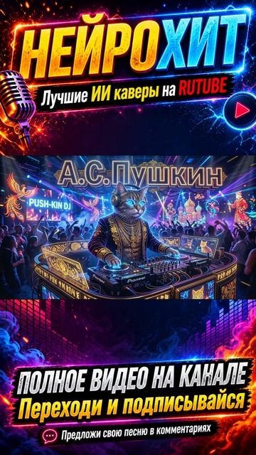 А. ПУШКИН - У лукоморья дуб зелёный (ИИ кавер, песни, песни 2026, хиты, новые, клипы, музыка)