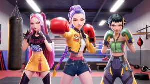 Тренировка по кикбоксингу 🥊🔥[KPop Demon Hunters]
