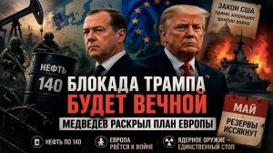 Трампа никто не остановит – мир ждёт катастрофа! Адский замысел НАТО разоблачил Медведев