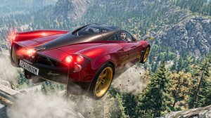 BeamNG Drive - Эпичные высокоскоростные прыжки на автомобиле
