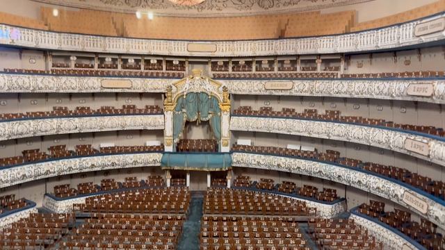 Макет Мариинского театра в Санкт-Петербурге
