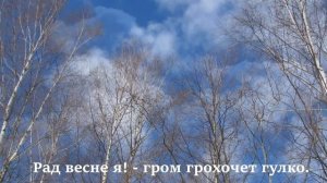 Эту песню вы не найдете в чартах. А жаль.... Послушайте эти волшебные звуки пробуждающейся природы