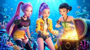 Подводная охота за сокровищами 🌊💎[Охотники на демонов KPop]