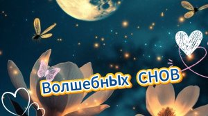 Спокойной ночи: красивые открытки и пожелания | Домохозяйка