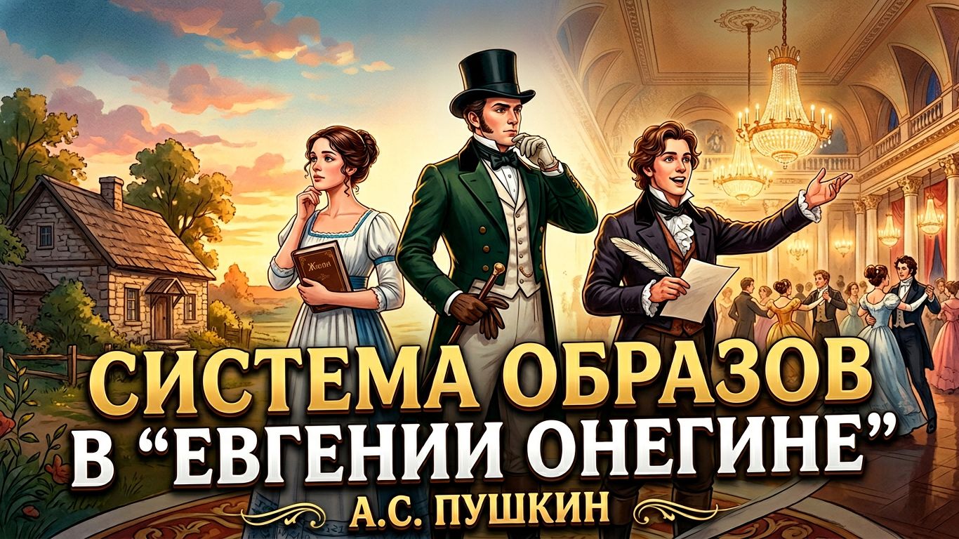 Система образов в «Евгении Онегине»
