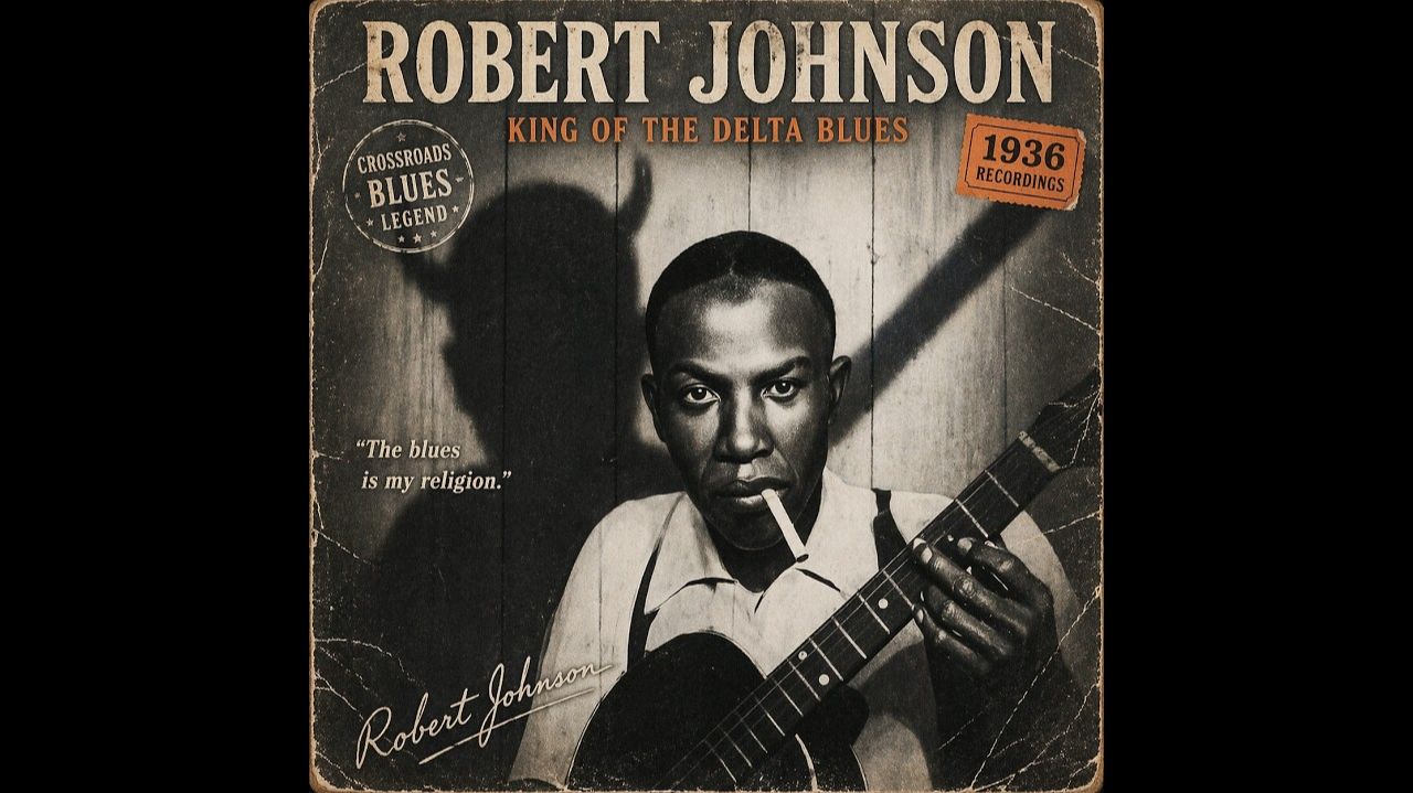Robert Johnson (1936–1937) — Delta Blues & Crossroads Era | Haunted Soul • Fingerstyle Mastery