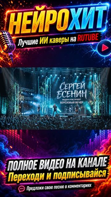 ЕСЕНИН — Гой ты, Русь, моя родная (ИИ кавер, песни, песни 2026, хиты 2026, новые, музыка, клипы)