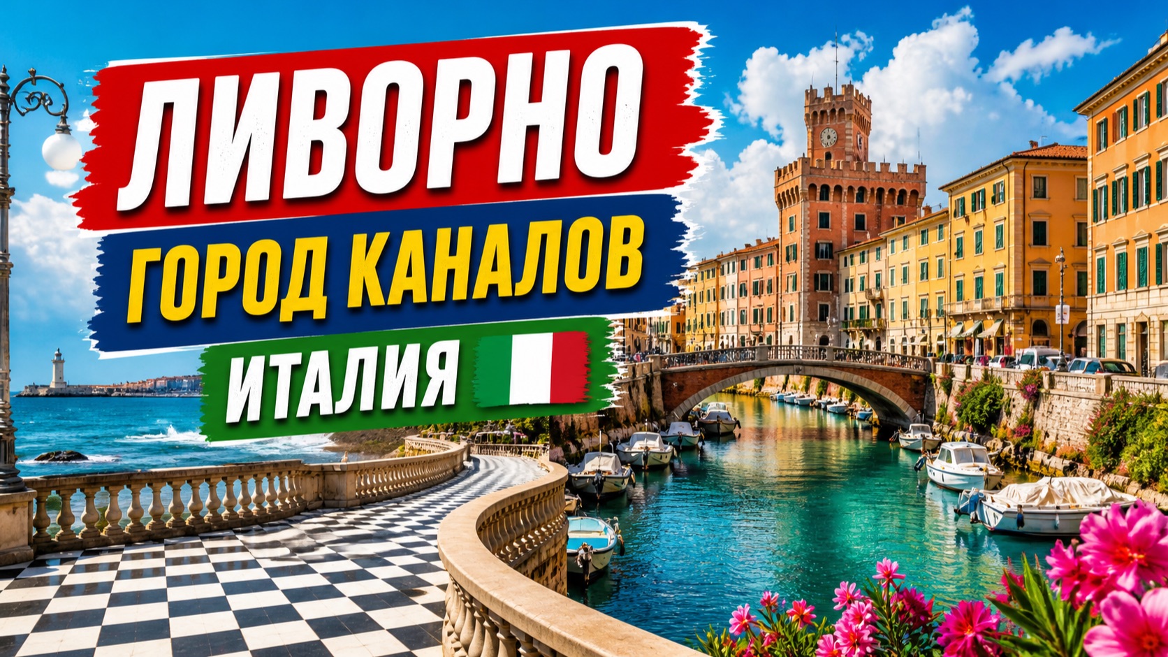 ⭐ Ливорно, Италия — город каналов, моря и прогулка по тосканской Венеции