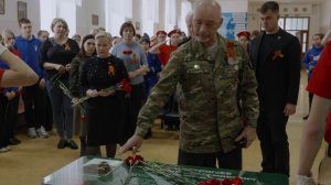 В Дедовской школе открыли «Парту Героя» в память о выпускнике Евгении Владимировиче Толстошееве