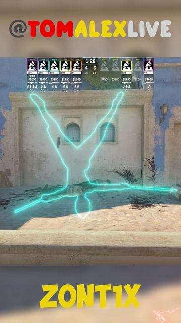 ЗОНТИКС ЭЙС НА МИРАЖЕ ПРОТИВ ПАРИВИЖЕН 23.01.2026 #spirit #zont1x #cs2 #counterstrike2 #csgo #shorts