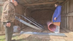 ПРИЕХАЛА ТЕПЛИЦА забортом тепло значит пора работать