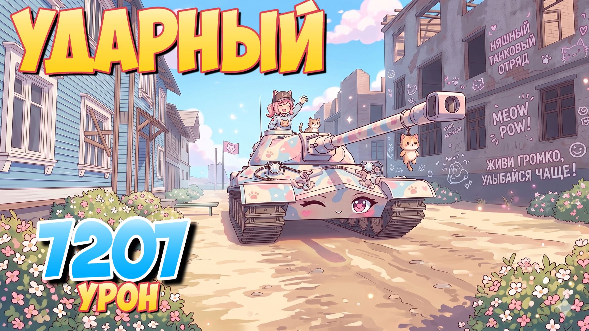 Ударный - 4 Фрагов 7.2K Урона • Мир Танков