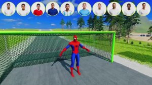 МУЛЬТИКИ ПРО МАШИНКИ на футбольном поле ⚽️ МАШИНЫ МОНСТРЫ против Синего Трактора КРАШ ТЕСТ 💥