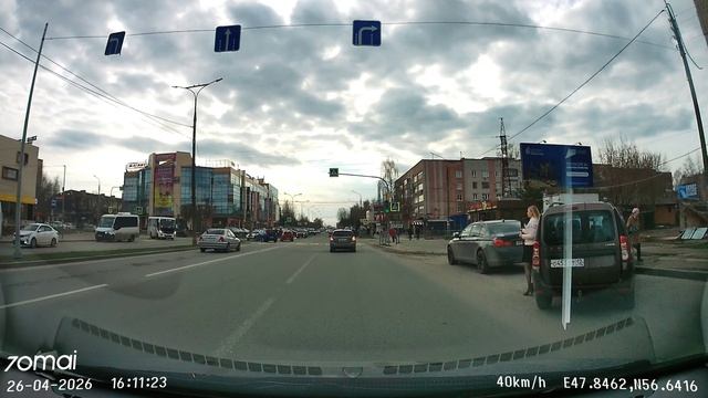 Красноармейская и Баумана . Йошкар-Ола апрель 2026