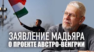 ЗАЯВЛЕНИЕ МАДЬЯРА О ПРОЕКТЕ АВСТРО-ВЕНГРИИ. СЕРГЕЙ ПЕРЕСЛЕГИН