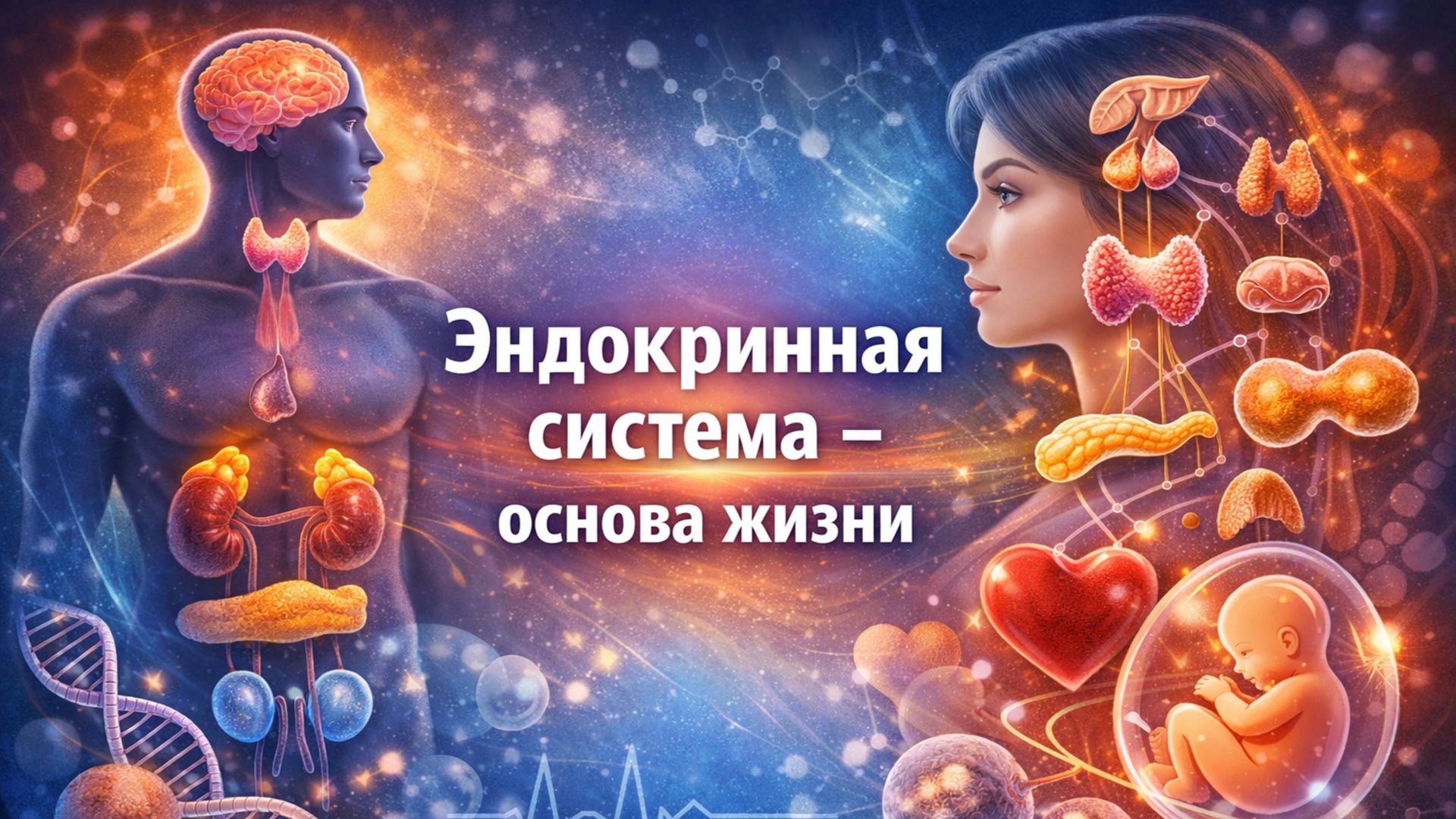Эндокринная система. Её здоровье и влияние на организм
