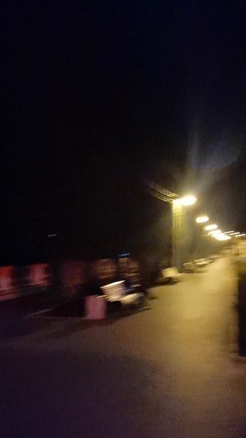 Парк в ночи п. Симеиз. Крым.