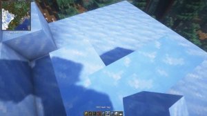 майнкрафт дом в скале