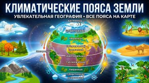 Климатические пояса Земли