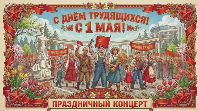 Праздничный концерт 1 мая
