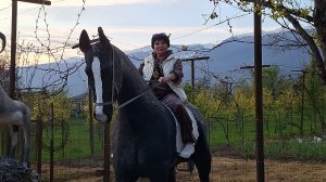 Абхазия/отель Россия из бассейна на застолье👌