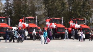 Парад тракторов в Орле